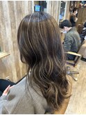 【コントラストハイライト グレージュ】