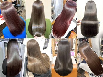 リリー シブヤ(Lilly shibuya)の写真/【髪質改善ULTOWAトリートメント¥8900】カラーと同時に♪話題のトステアも導入！ブリーチ毛にも◎[渋谷]