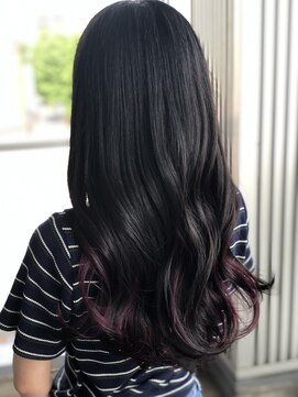 フェニーチェ オン ザ ビーチ(FENICE on the beach) インナーピンク#髪質改善#髪質改善カラー#前髪#韓国