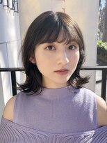 ビュートリアム 広尾(BEAUTRIUM)&nbsp;ミディアムボブ　くびれミディアム　広尾　恵比寿　30代