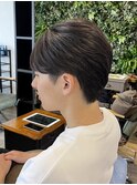 メンズ×シースルーマッシュ