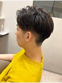 爽やかツーブロック刈り上げ