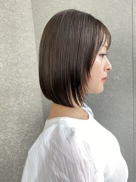 ロンド シャルム 吉祥寺(Lond charme) オリーブグレー/ショートボブ/ココアベージュ/黒髪/小顔