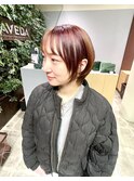 人気スタイル！　ポイントカラー＋ショート