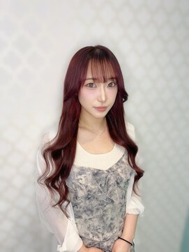 ブランシスヘアー(Bulansis Hair) チェリーボルドーで雰囲気アップ！