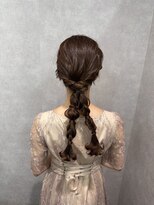 メゾンドムニ 恵比寿(Maison de MUNi)&nbsp;お飾りなしでも可愛い編みおろしツイン