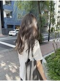 オリーブカラー/レイヤーカット/髪質改善/縮毛矯正/銀座