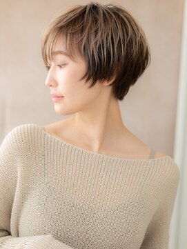 モッズヘア 越谷(mod's hair) □細めハイライトメンズライク似合わせカット712越谷20代30代