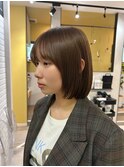 【天神今泉】切りっぱなしボブ