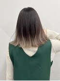 【ALIVE吉祥寺】グレージュボブグラデーションカラー
