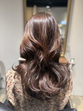 エニー 栄(Any) 韓国レイヤー×マロベージュ