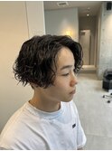 メンズパーマ/スパイラルパーマ/波巻きパーマ