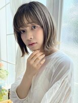 ルシードスタイルレーヴ(LUCIDO STYLE REVE) 【長野市/東和田】抜け感たっぷりシアーベージュ