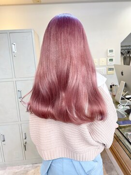 フラム 渋谷(flamme) ◯【ブリーチ2回】ラベンダーピンク