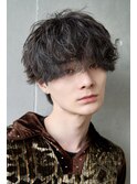 波巻きシャドウパーマ