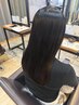 【最高の艶髪へ】最新の髪質改善ストレート+カット ¥23700