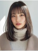 くびれレイヤー　グレイカラー白髪染め白髪ぼかし40代50代