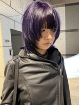 ダブ アオヤマ(DaB AOYAMA)&nbsp;複雑履歴でもできる寒色　ディープパープル深紫　パープル