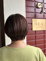 シー(SEA) 丸みショート