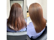 トワ 麻生店(TOWA)の雰囲気（縮毛矯正でくせ・広がりを整え、自然な仕上がりへ。）