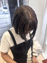 リアン 綱島(Lien)&nbsp;アンブレラカラー/ラベンダーグレー/グレージュ/ミニボブ