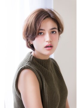 アリエッタ(aRietta) 【aRiettaスタイル】ハンサムショート/くすみカラー/透明感/銀座