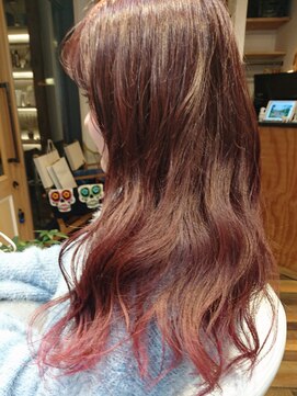 グッデイ ヘアー(GOOD DAY HAIR) 《ラベンダーピンク×グラデーション》　下北沢 good day hair