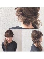 アンブル リュクス 池袋(amble luxe)&nbsp;ヘアアレンジ