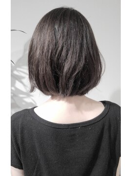 エイトタマプラ たまプラーザ店(EIGHT tamapla) 【EIGHTたまプラ】デザインカラー_切りっぱなしボブ