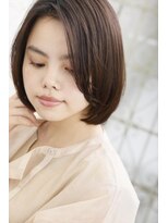 大人ナチュラルショートボブ
