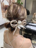 成人式ヘアセット 結婚式アップ  卒業式ヘアアレンジ