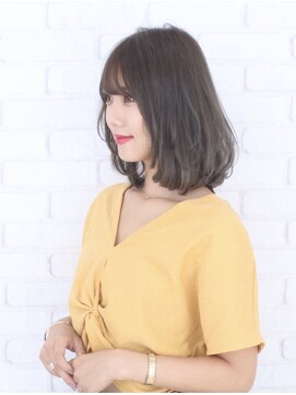 カグヤ ヘアーリンク 森小路店(華月 Hair L.I.N.C.) スモーキーアッシュ