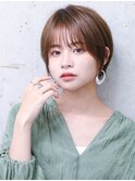 大人可愛い小顔ショートヘア