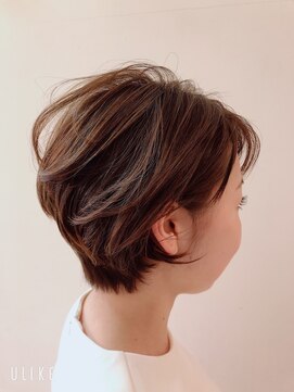 トータルビューティーサロン プリエ(prier) 小顔補正立体カット ショートボブ ステップボーンカット