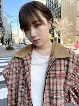 レトン 銀座(leton) 美髪/ホワイトグレージュ/大人かわいい/こなれミディ[銀座]