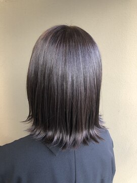 シャンプーボーイエイムス(SHAMPOO BOY aims) 透明感暗髪ボブ