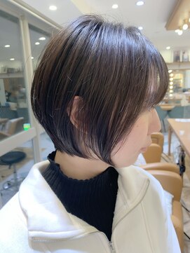 ロンド パルティール 大宮(Lond partir) 紺野紘三ショコラベージュボブルフ魅力倍増カールベビーバング