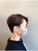 外国人風ハンサムショート
