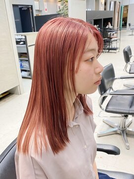 テトヘアー(teto hair) コーラルピンク