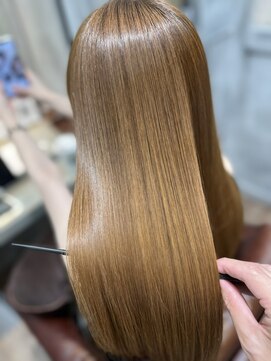 ライフアンド 浦和(LIFE&) 髪質改善ヘアエステ/縮毛矯正/ストレート/黒髪/ココアベージュ