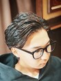 ヒロギンザバーバーショップ 大宮店(HIRO GINZA BARBER SHOP) 流すシンプルなスタイルもパッチリ
