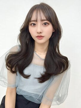 アフロートリノ(AFLOAT Leino) 透明感グレーベージュ 韓国ヘア レイヤーカット くびれヘア