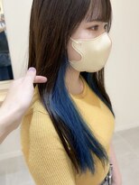 サロン 名和店(SALON)&nbsp;イヤリングカラー/ロイヤルブルー