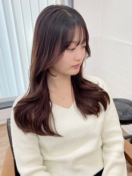 ネオリーブ クーロ(Neolive curro) 韓国前髪顔周り×美髪レイヤー[横浜/縮毛矯正/前髪縮毛矯正]