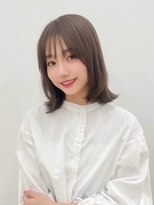 ユーフォリア 青山(Euphoria)&nbsp;シースルーバングくびれ丸みヘア大人可愛い大人美人前髪艶感