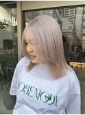 【ADORE 横浜】ホワイトシルバー×ハイトーンカラー