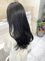 ネオリーブカフ 鶴ヶ峰店(Neolive caff)&nbsp;透明感たっぷりグレージュ×さりげなハイライト