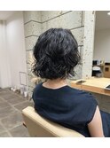 ボブパーマ/スパイラルパーマ//簡単スタイリング/楽ちんデザイン