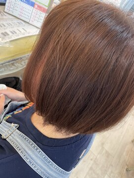 ハグエヴェック(HUG AVEC) アプリコットピンク