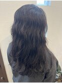 無造作パーマヘア